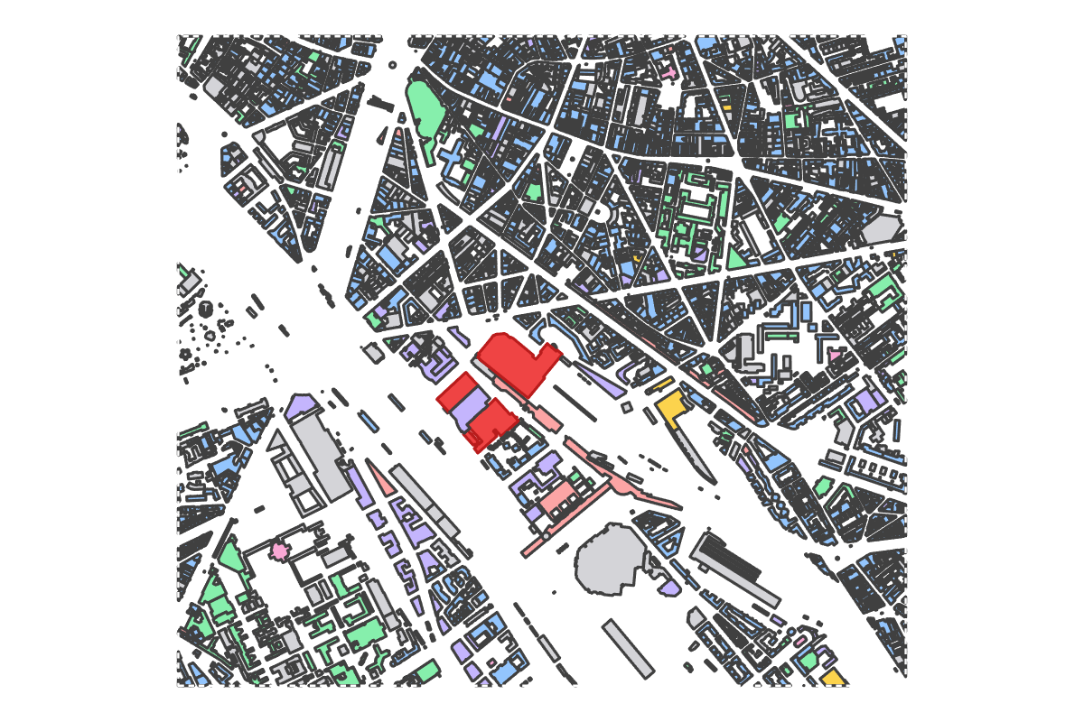 Program breakdown map