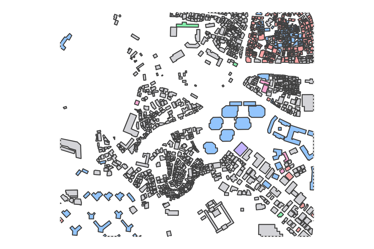 Program breakdown map