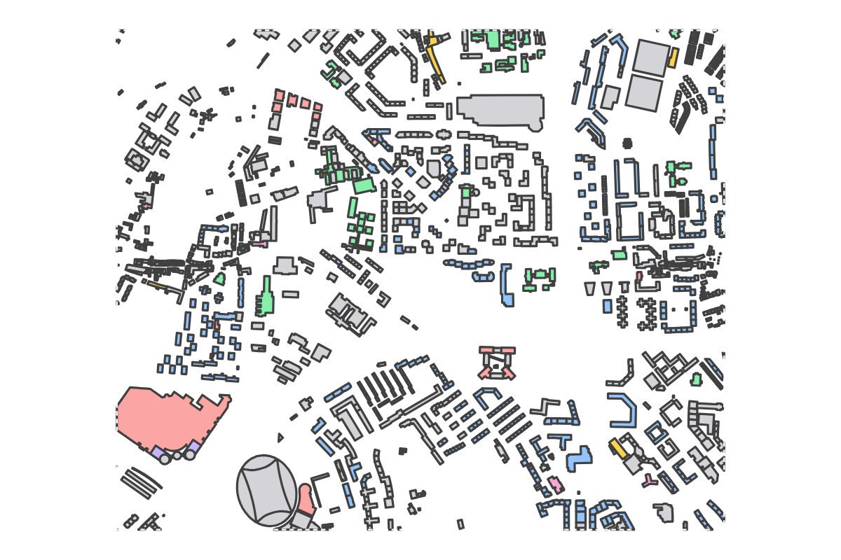 Program breakdown map