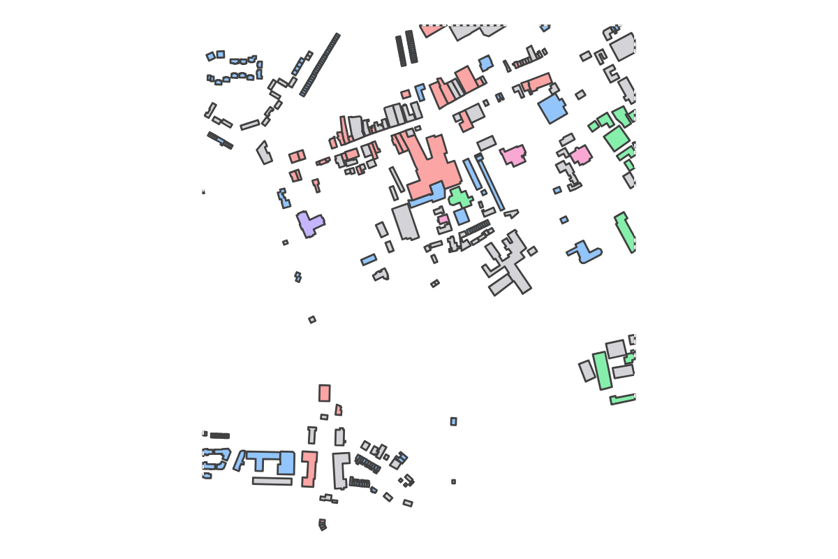 Program breakdown map