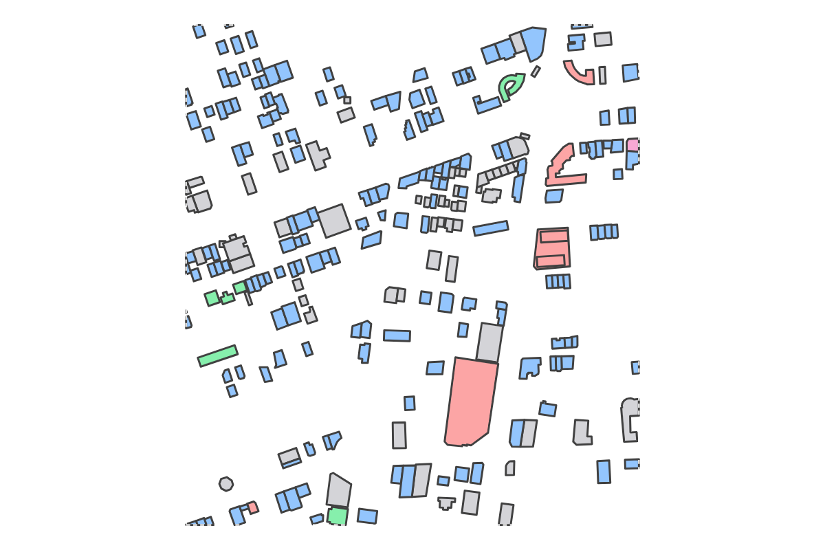 Program breakdown map