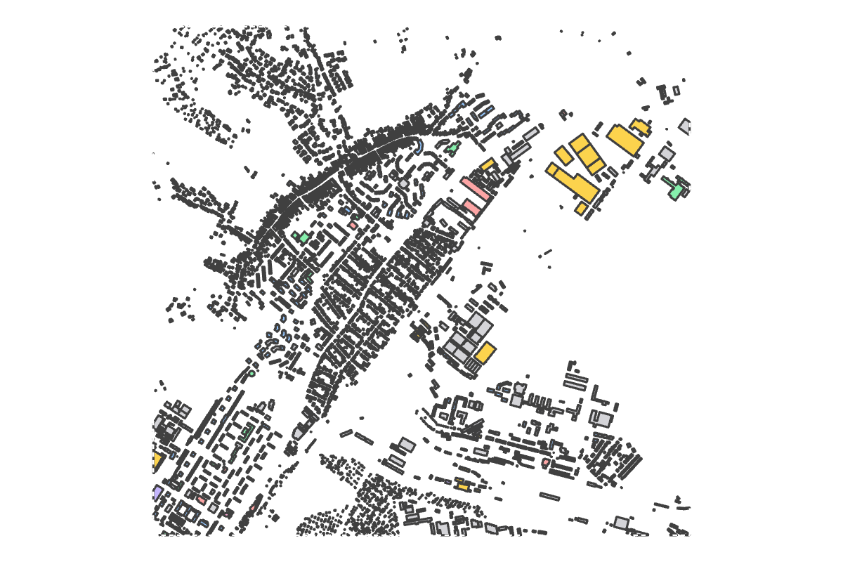 Program breakdown map