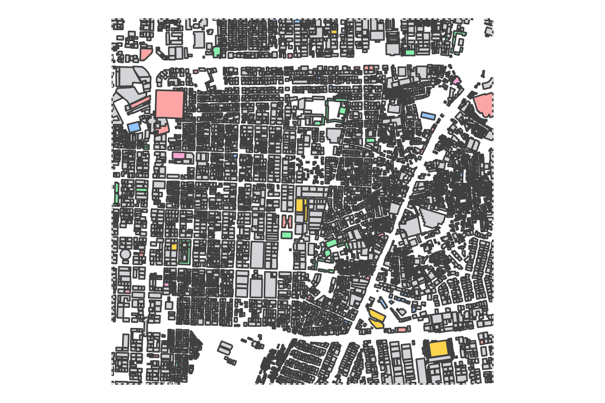 Program breakdown map