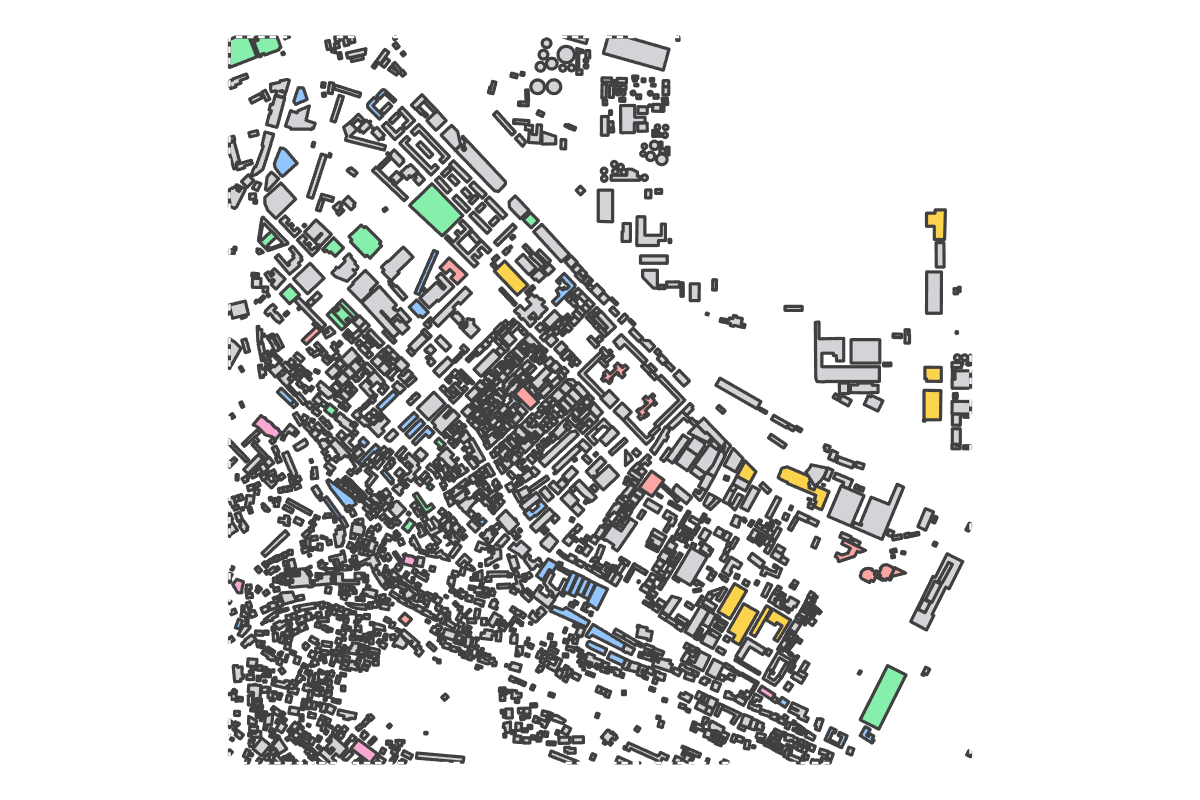 Program breakdown map