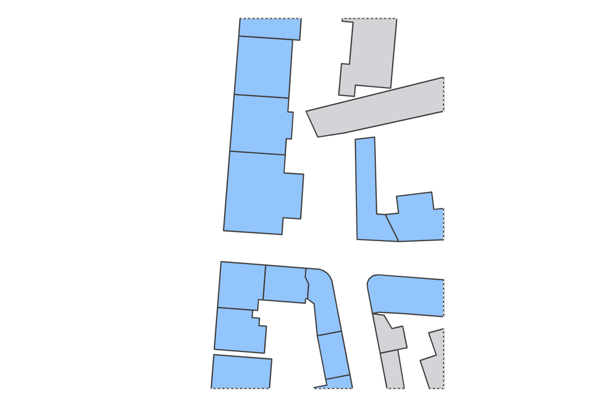 Program breakdown map