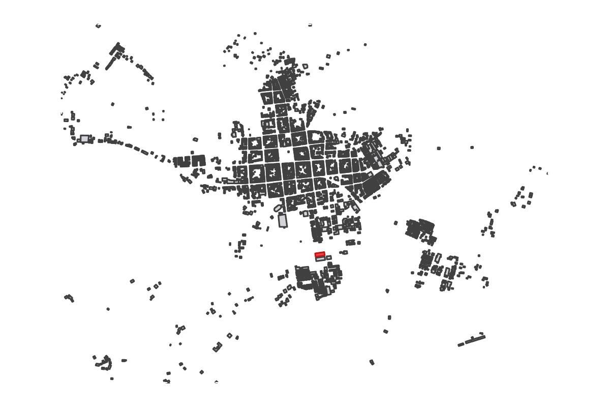 Program breakdown map
