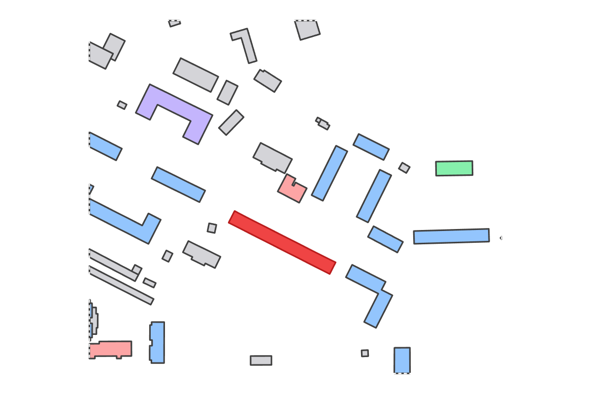 Program breakdown map