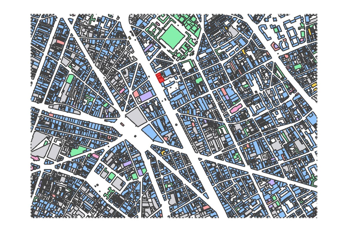 Program breakdown map