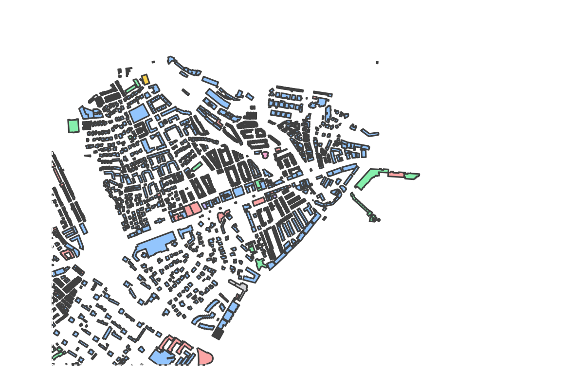 Program breakdown map