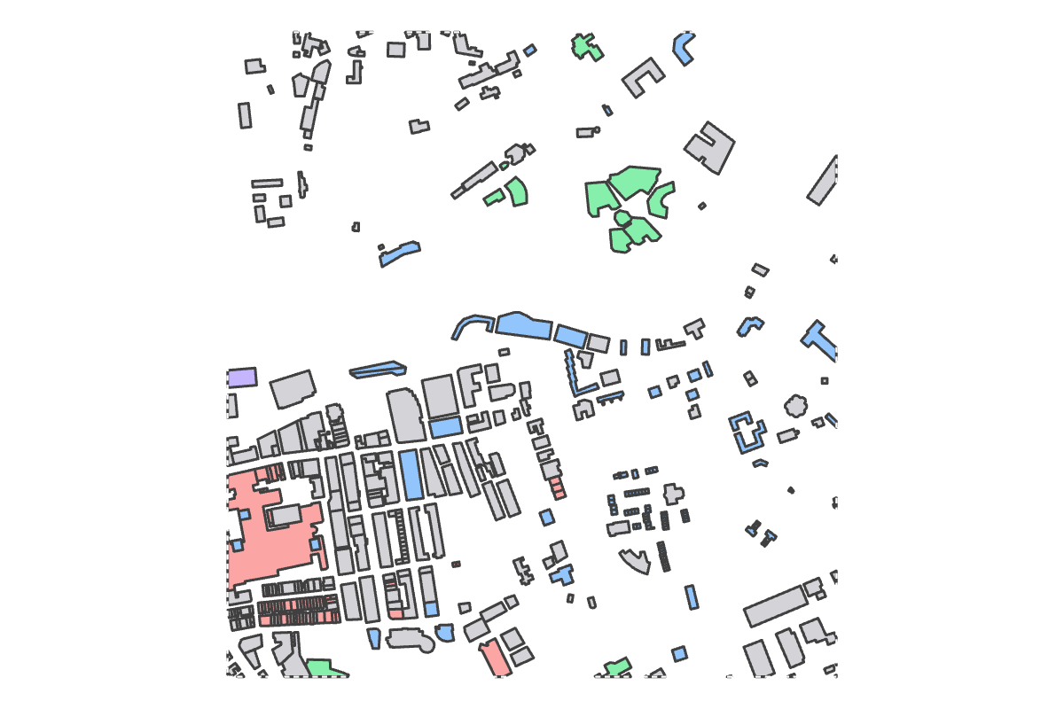 Program breakdown map