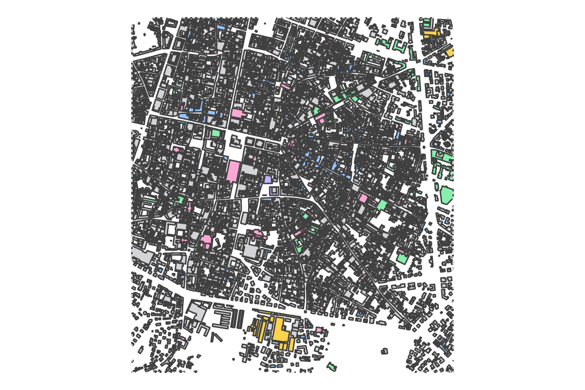 Program breakdown map
