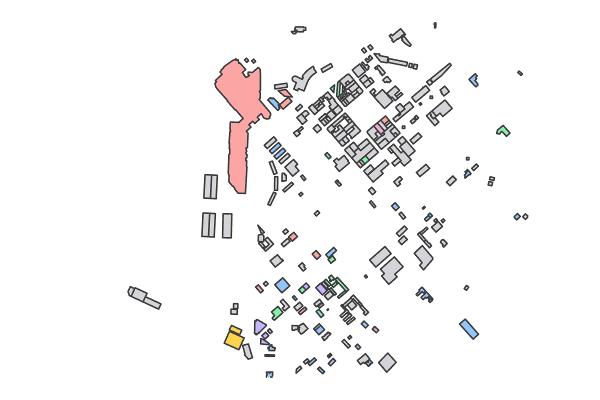 Program breakdown map