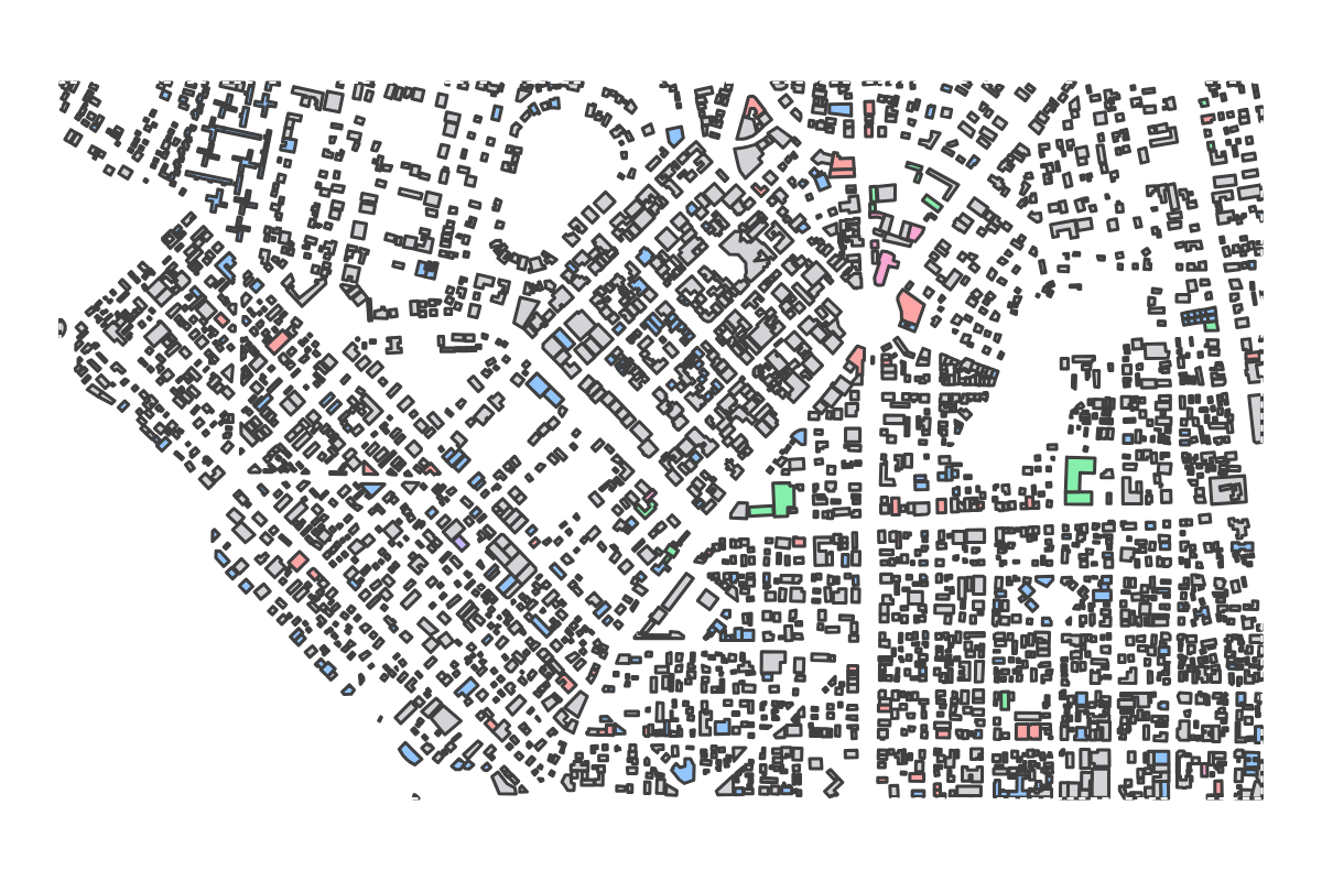 Program breakdown map