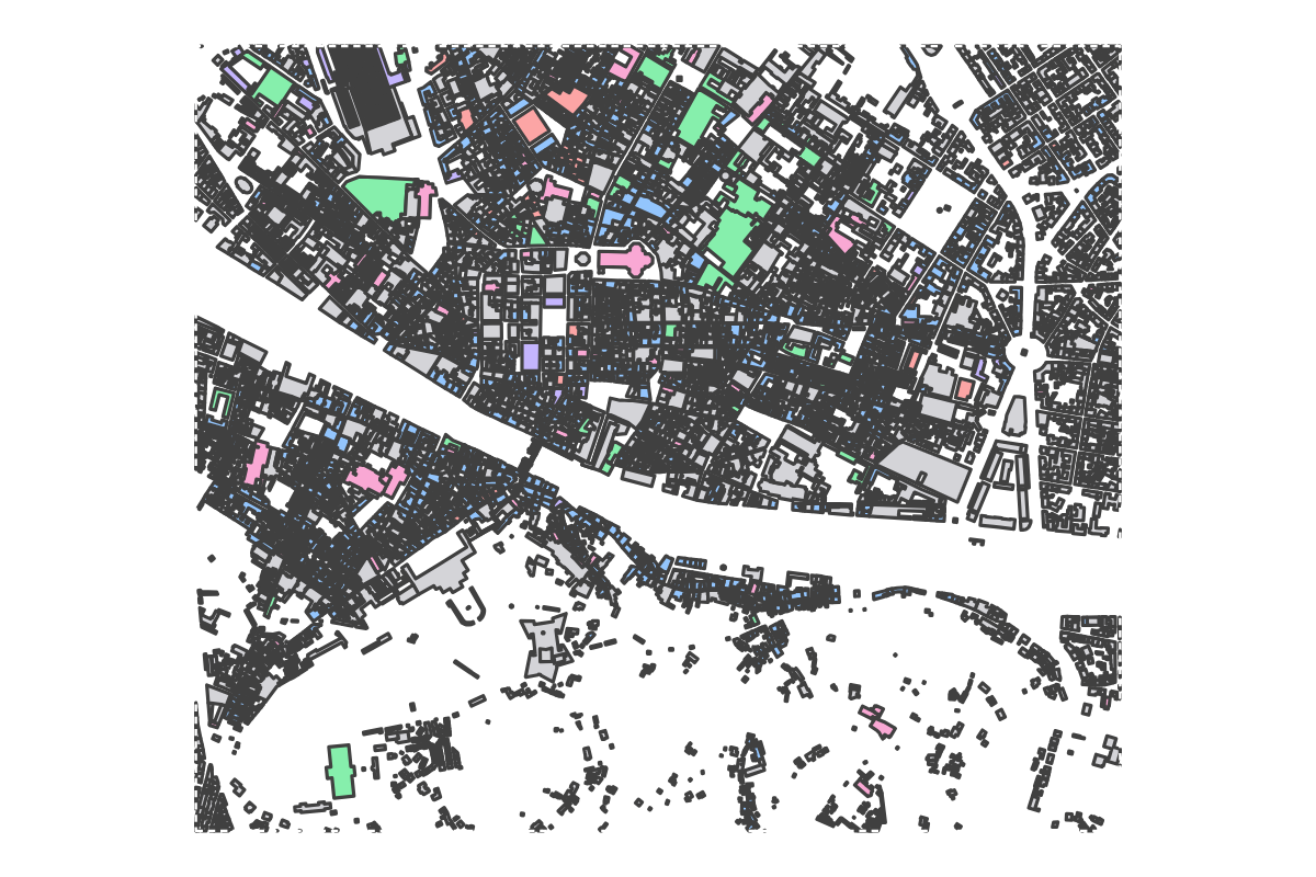 Program breakdown map