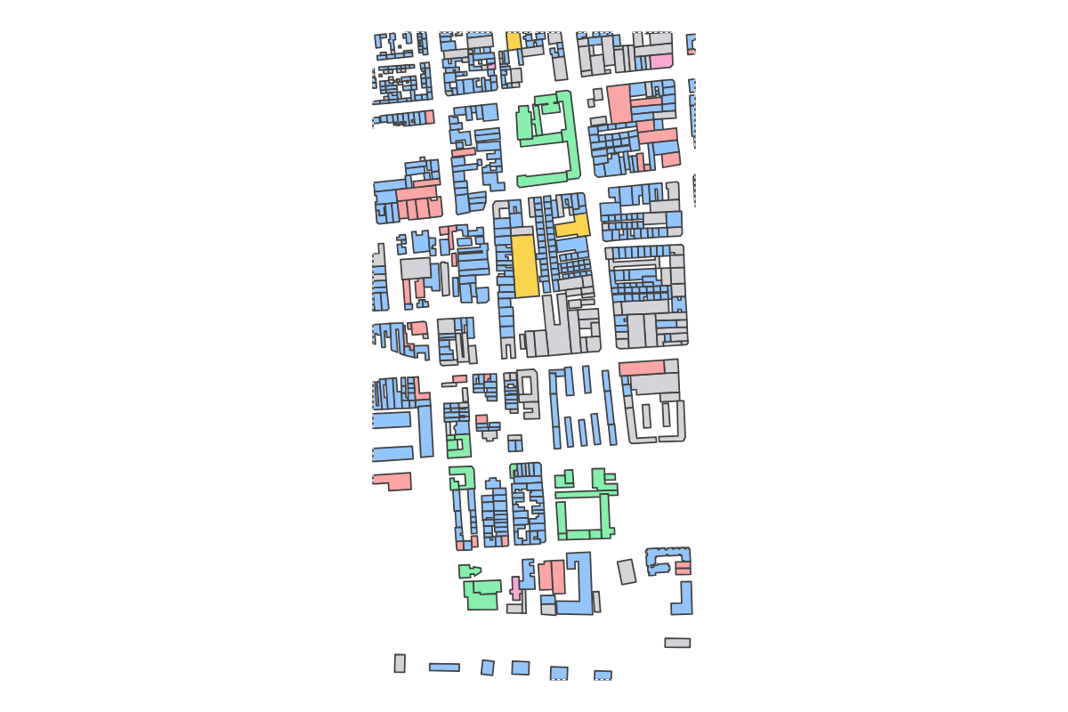 Program breakdown map