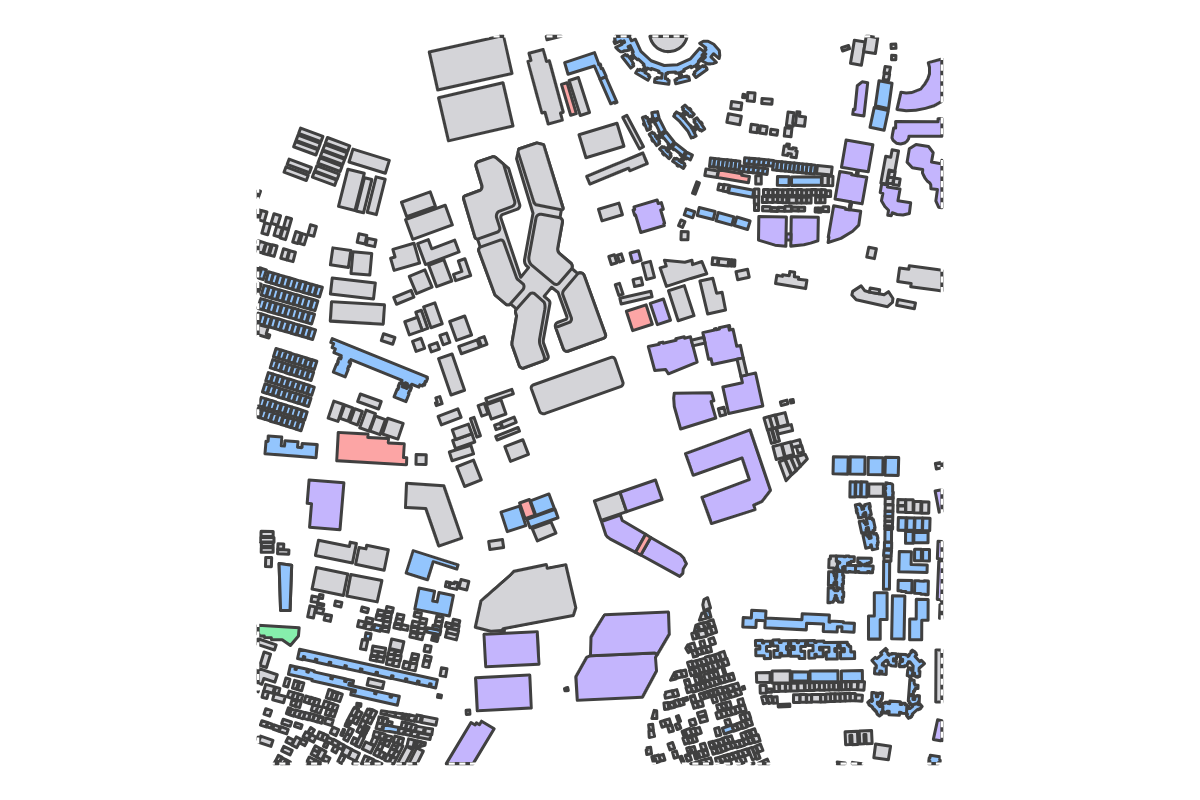 Program breakdown map