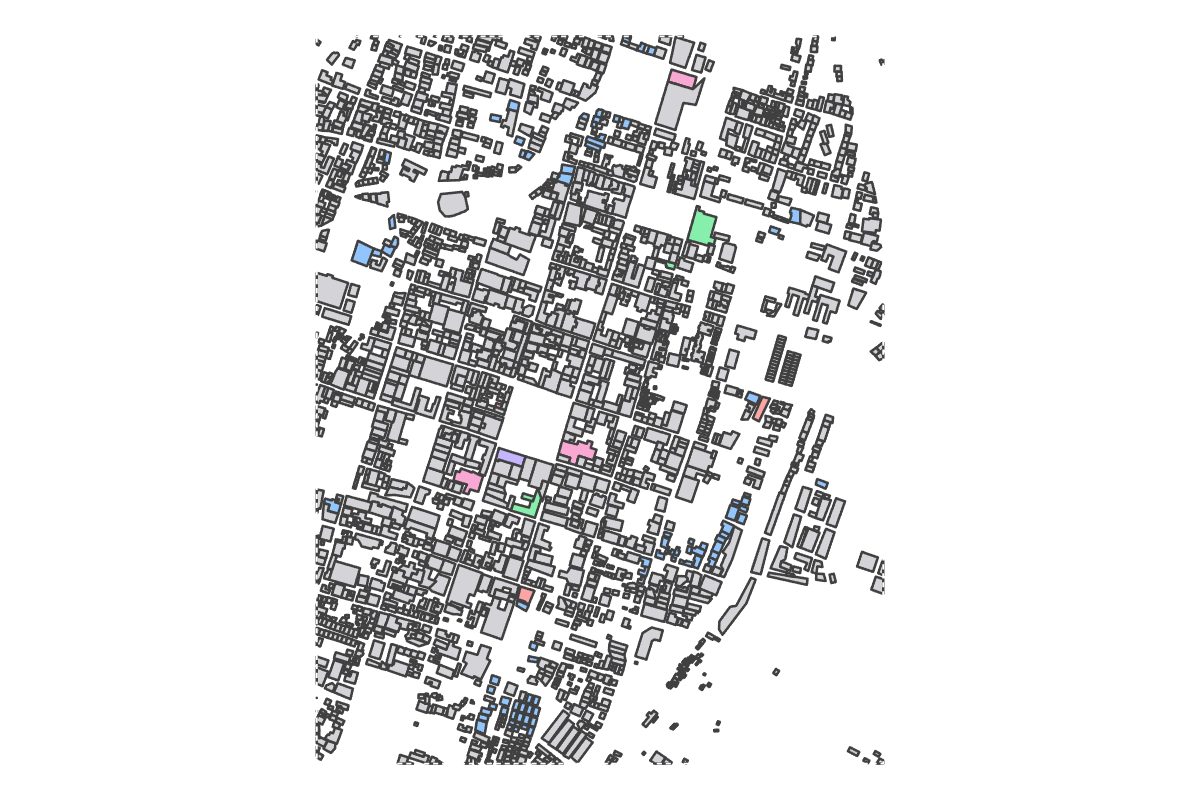 Program breakdown map
