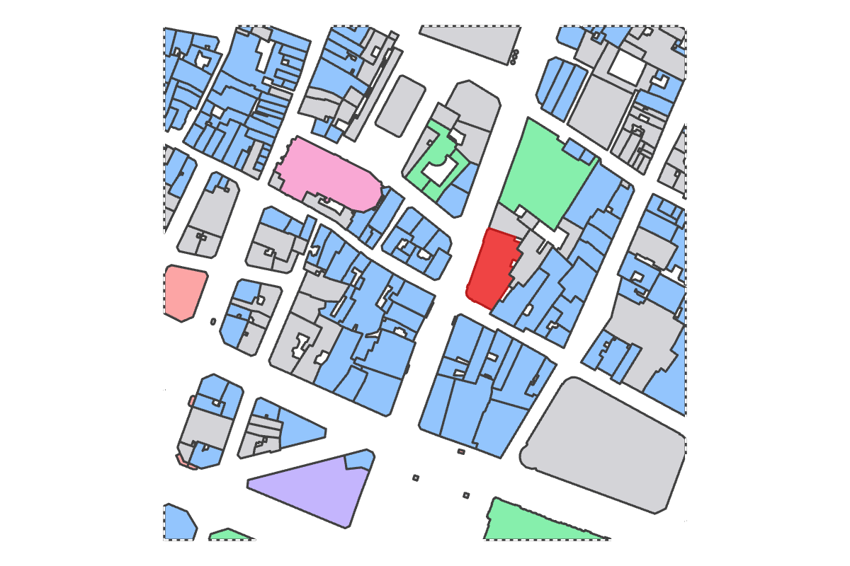 Program breakdown map