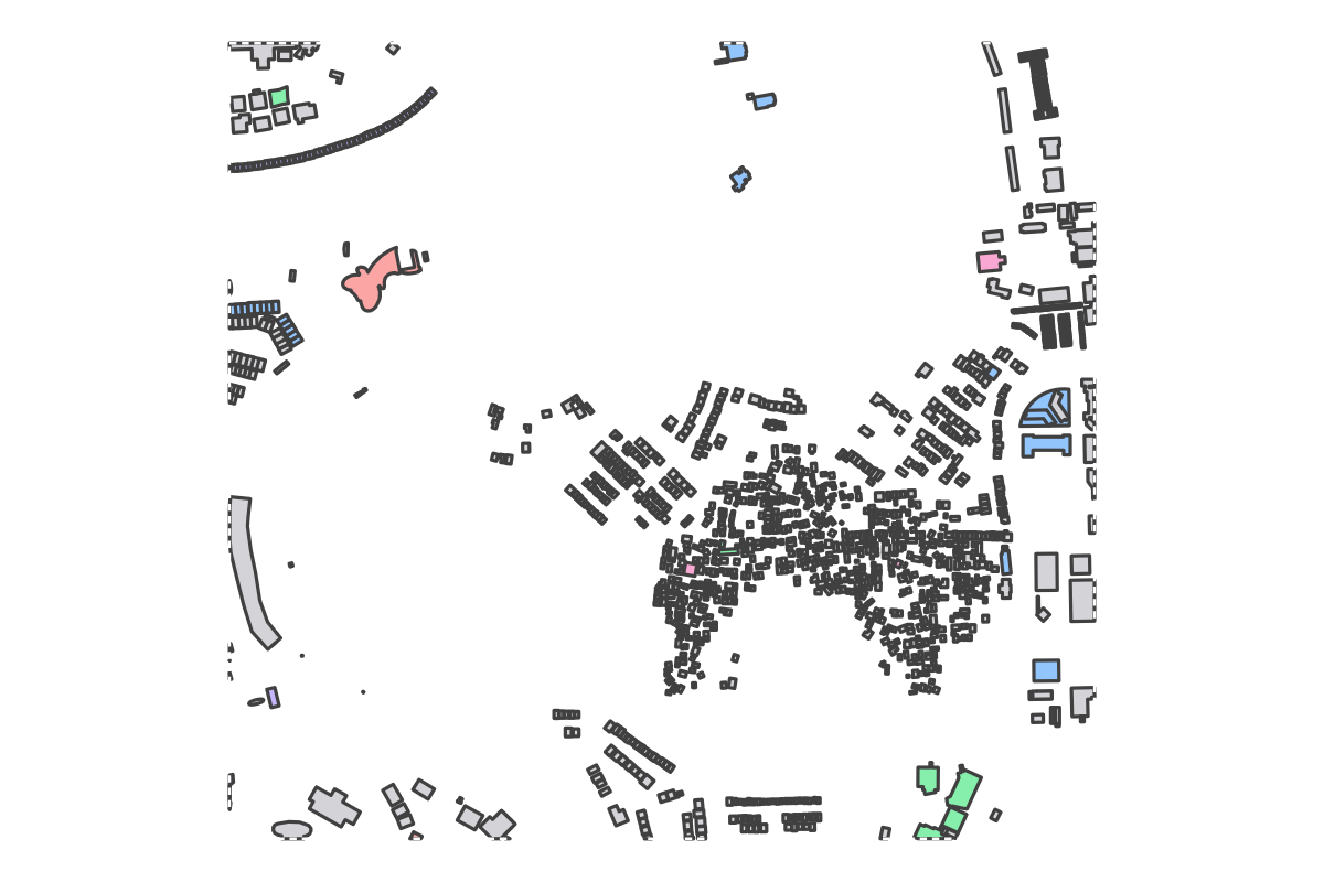 Program breakdown map