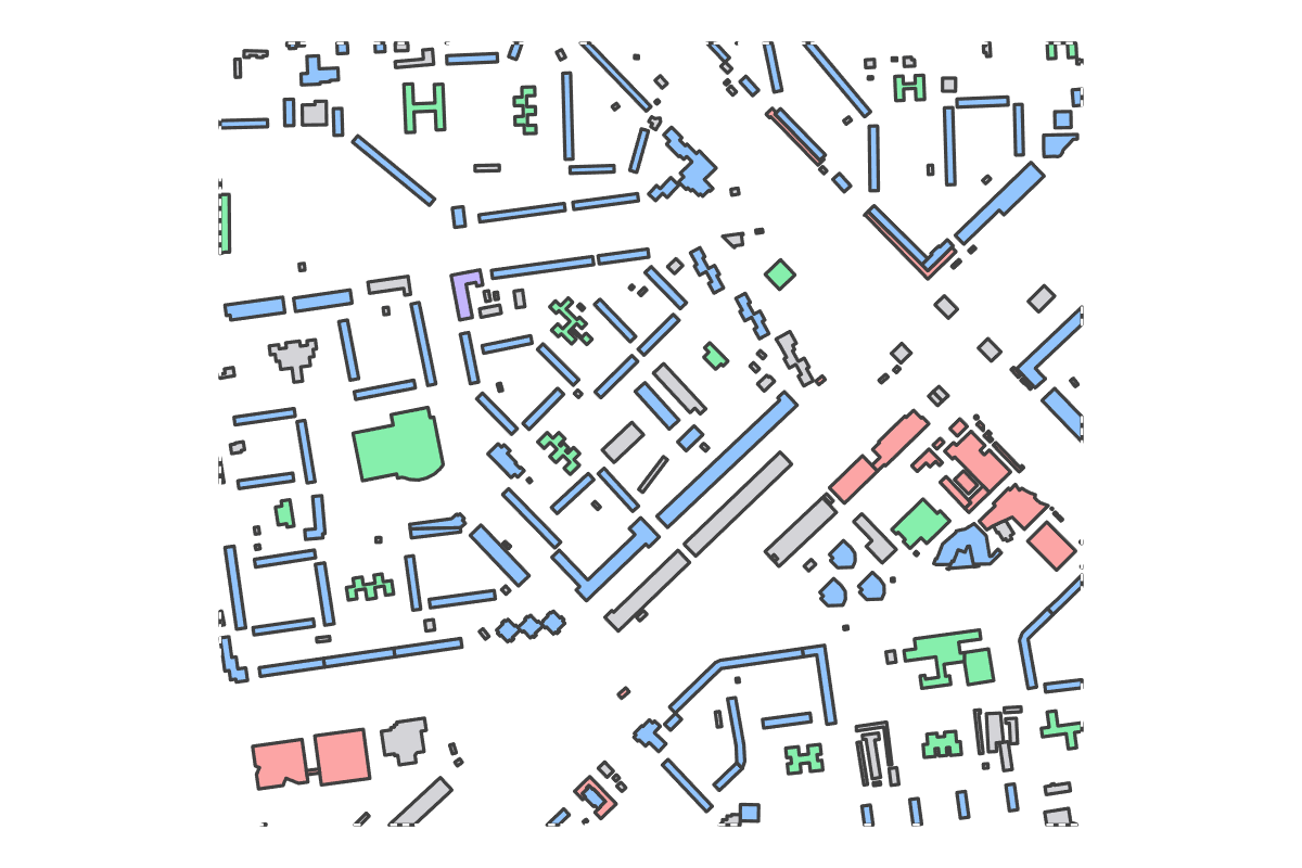 Program breakdown map