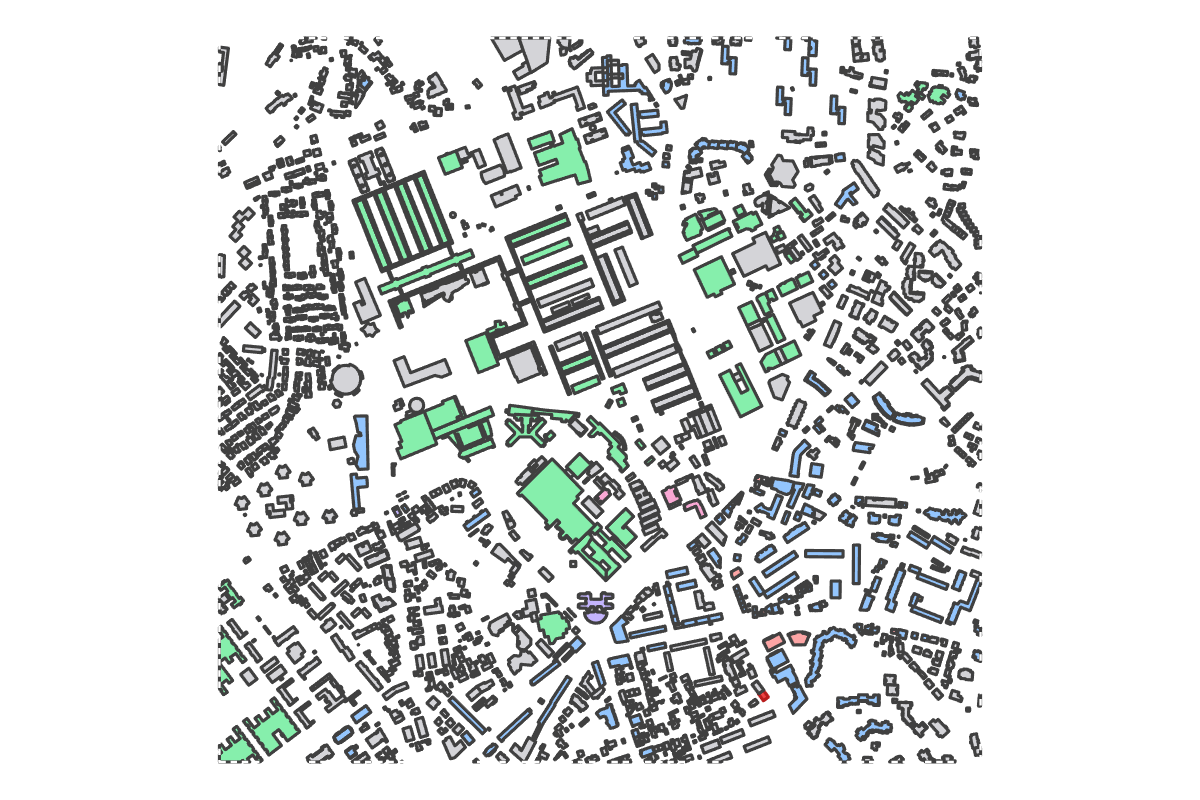 Program breakdown map