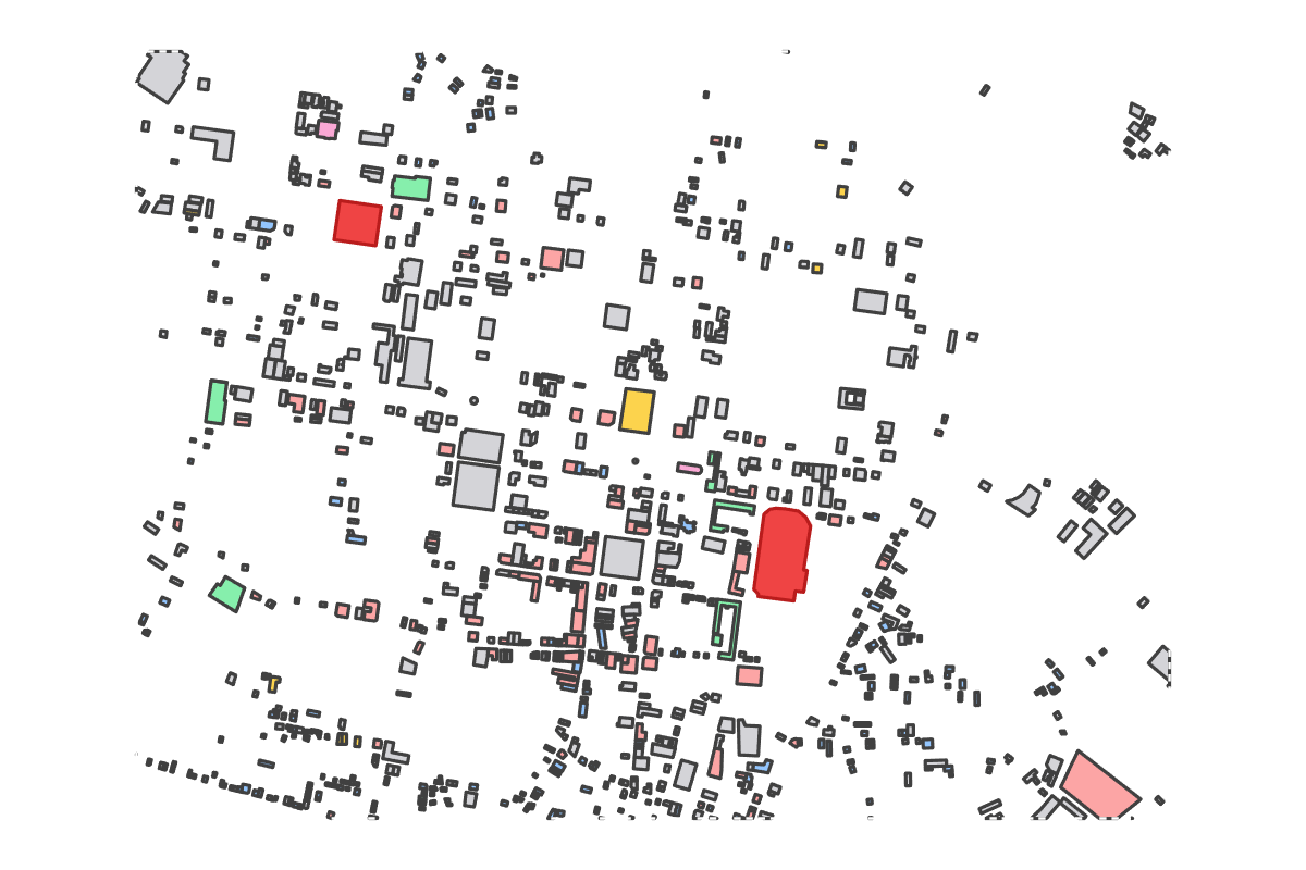 Program breakdown map