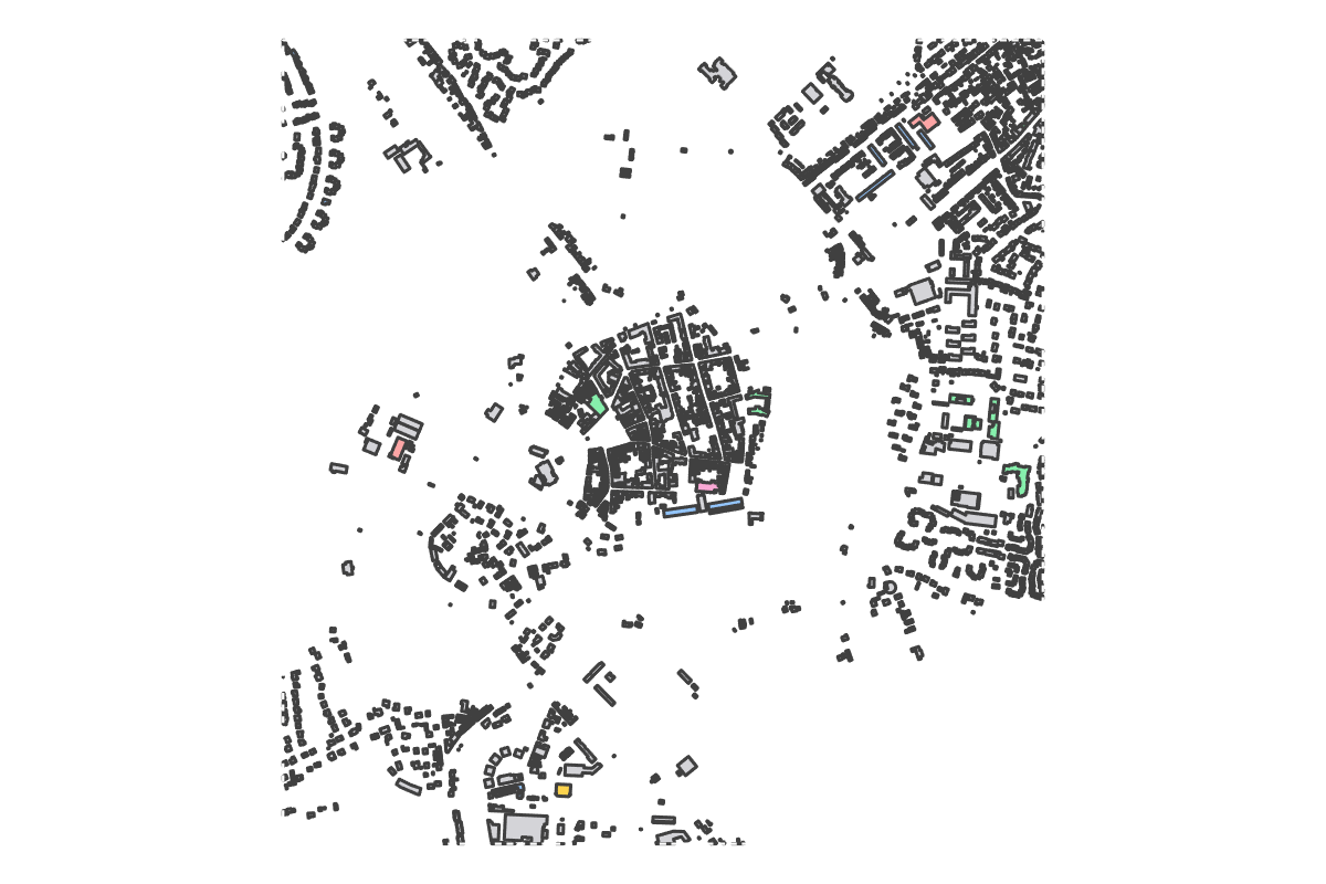Program breakdown map