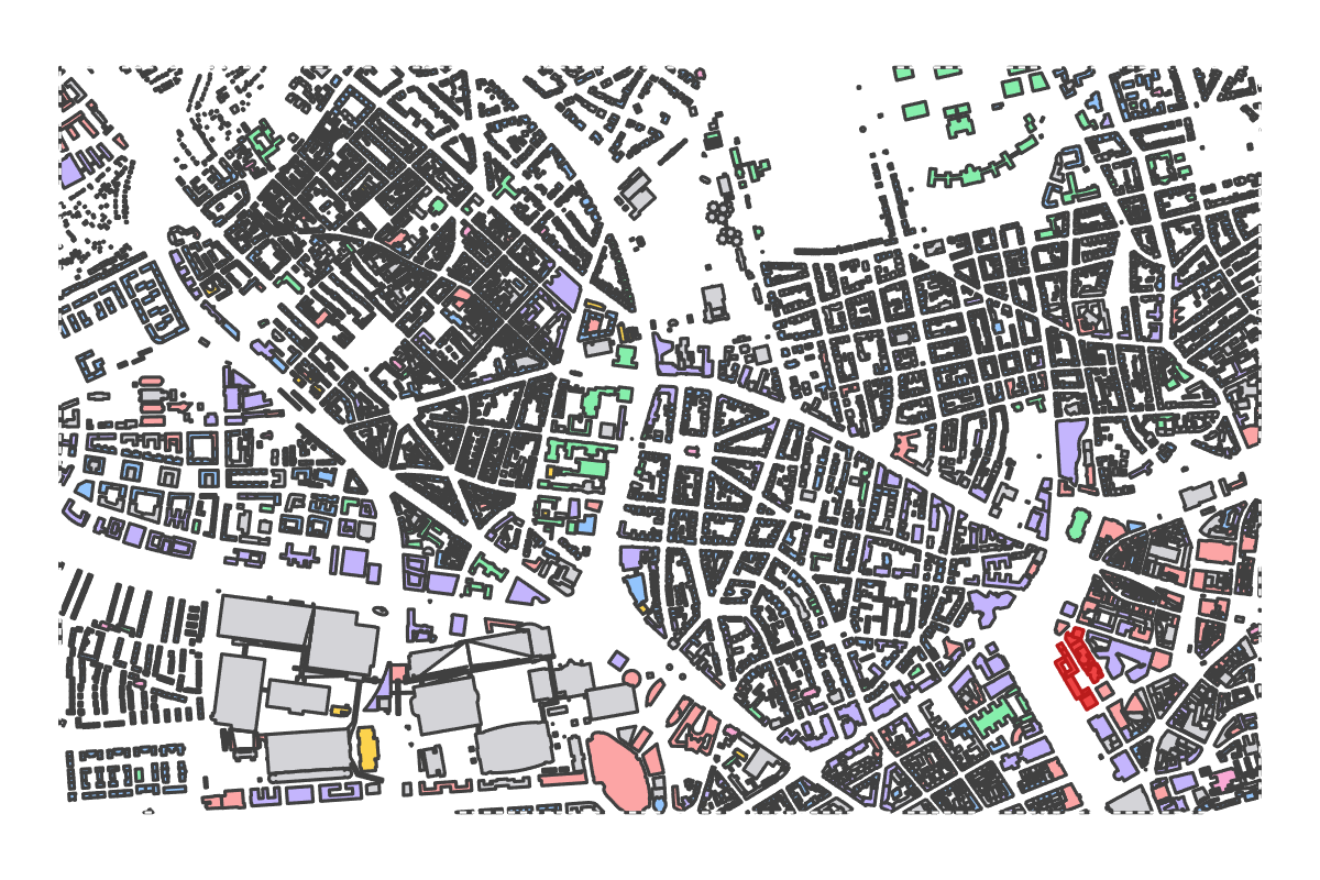 Program breakdown map