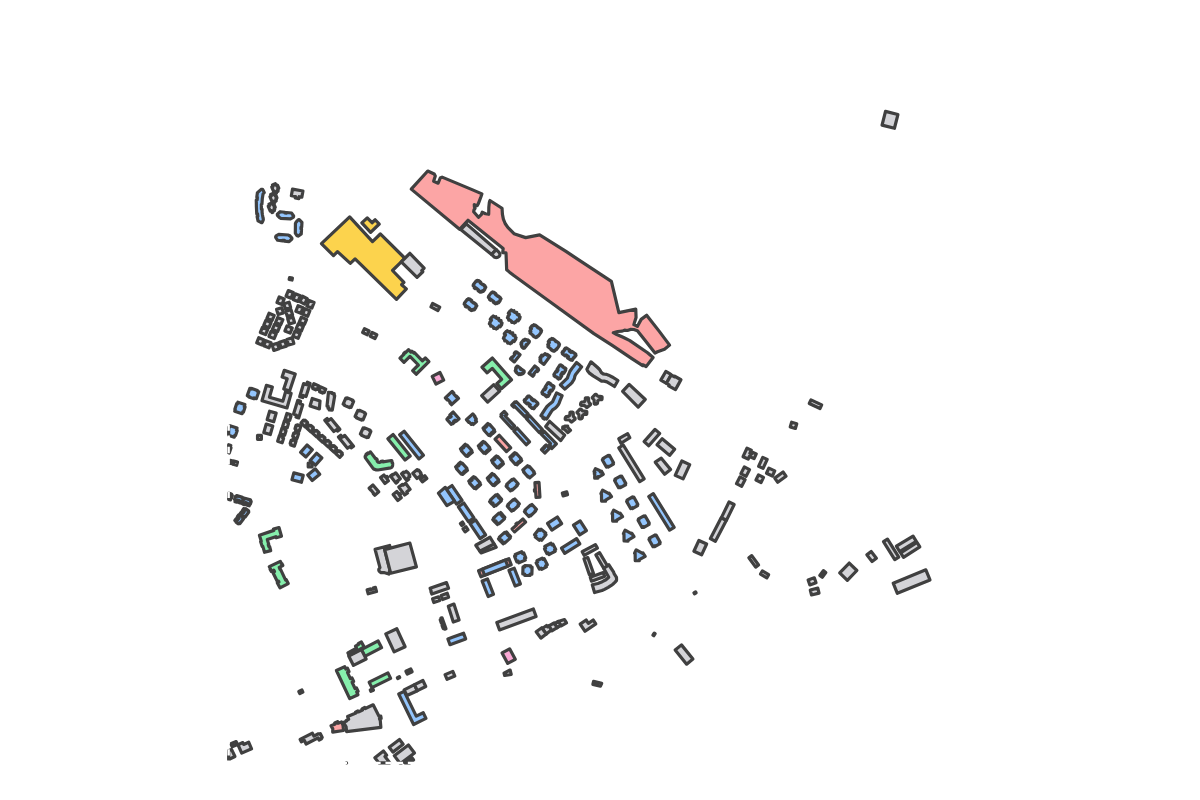 Program breakdown map
