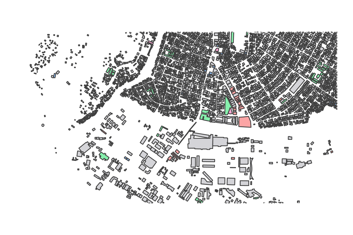 Program breakdown map