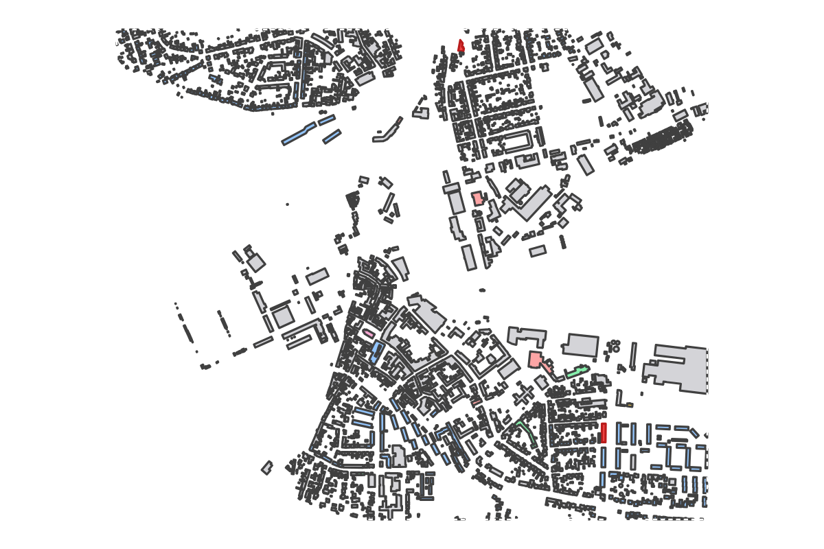 Program breakdown map