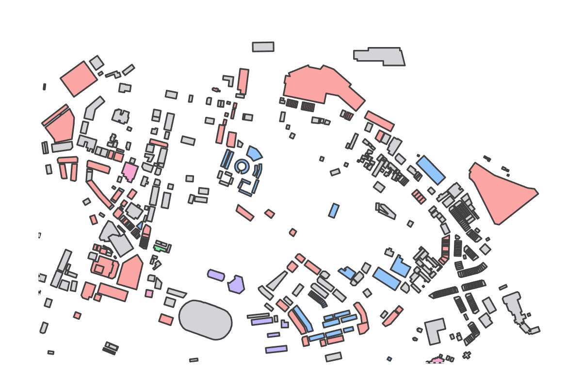 Program breakdown map