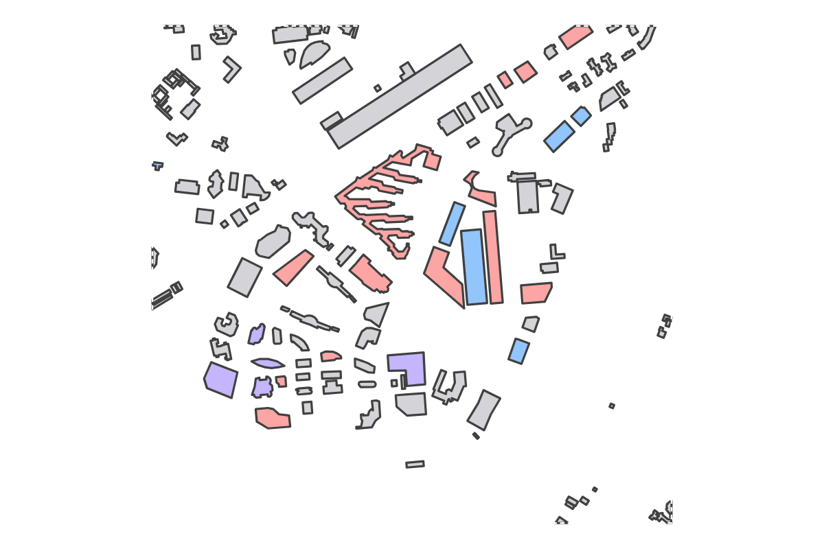 Program breakdown map