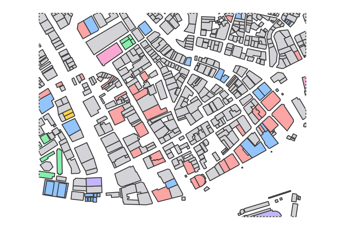 Program breakdown map