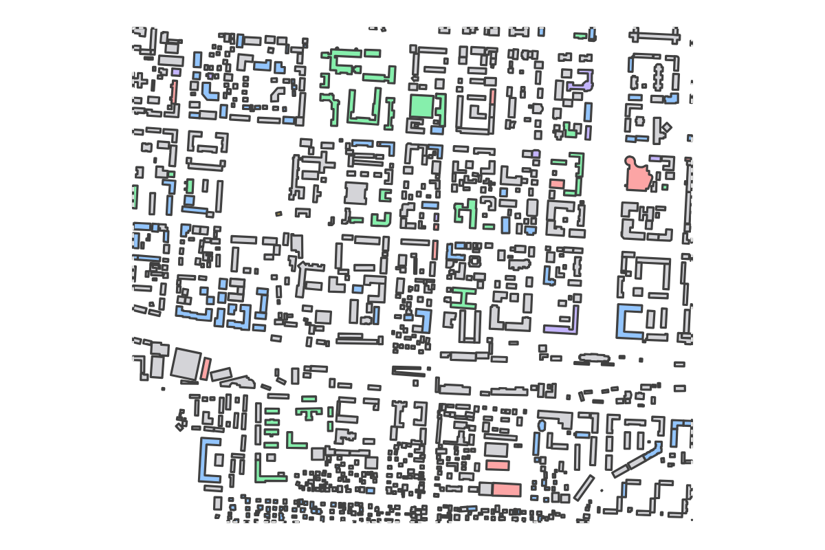 Program breakdown map