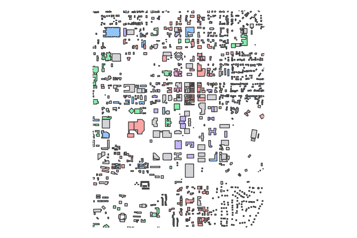 Program breakdown map