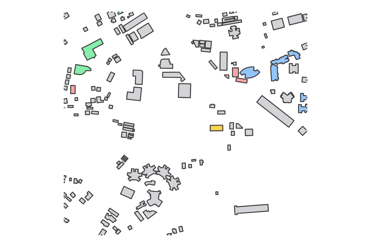 Program breakdown map