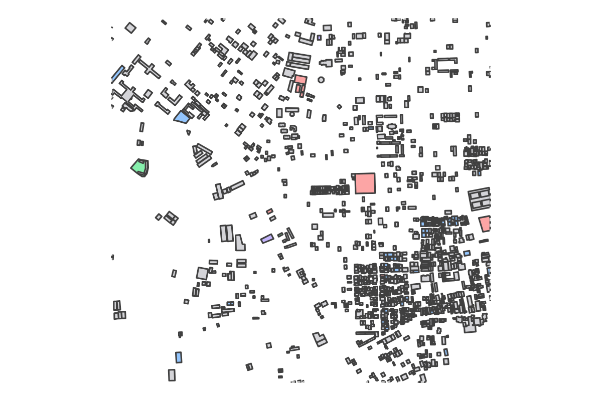 Program breakdown map
