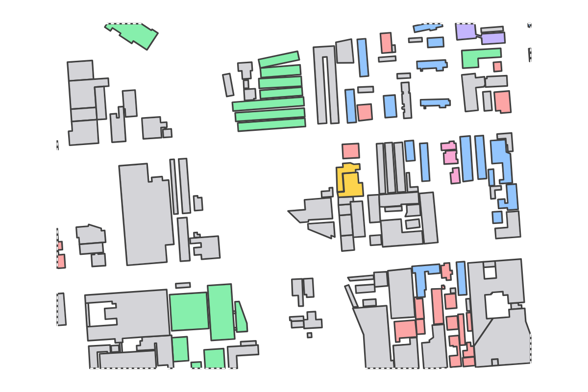 Program breakdown map