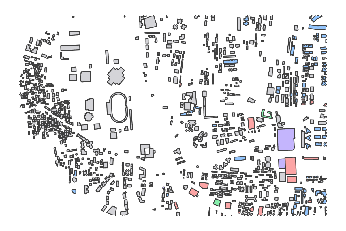 Program breakdown map