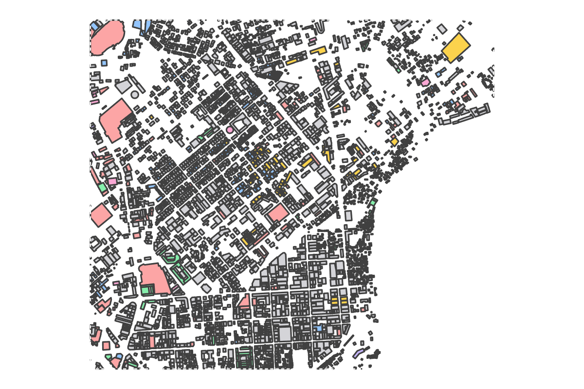 Program breakdown map