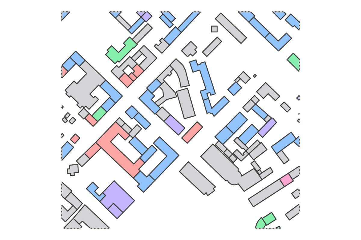 Program breakdown map