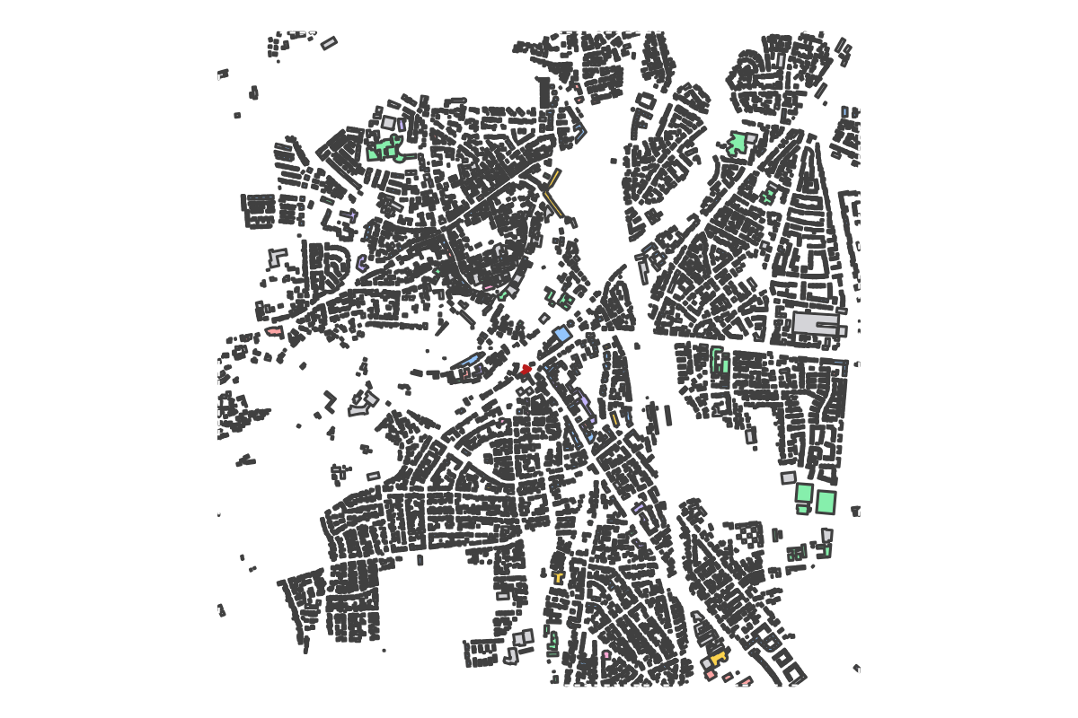 Program breakdown map