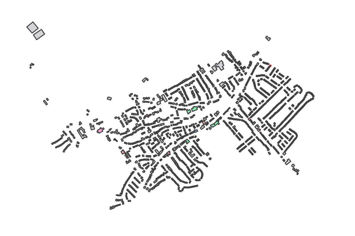 Program breakdown map