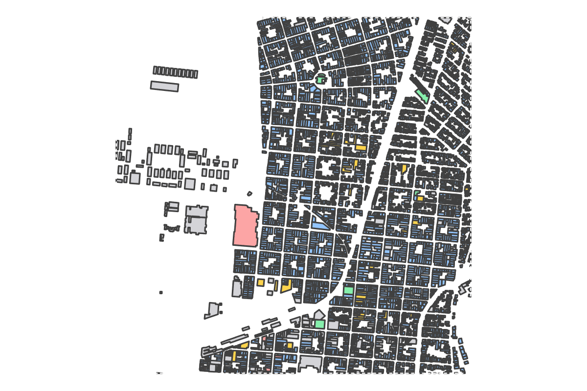 Program breakdown map