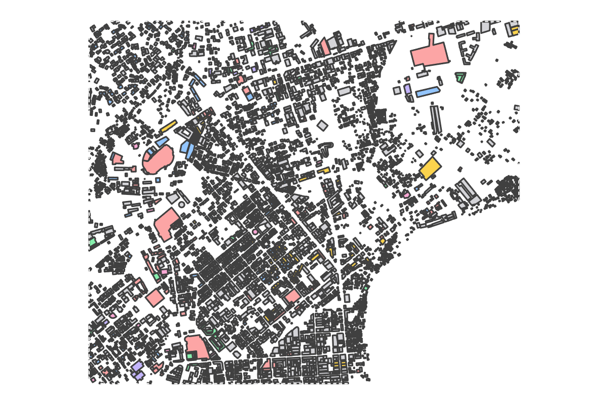Program breakdown map