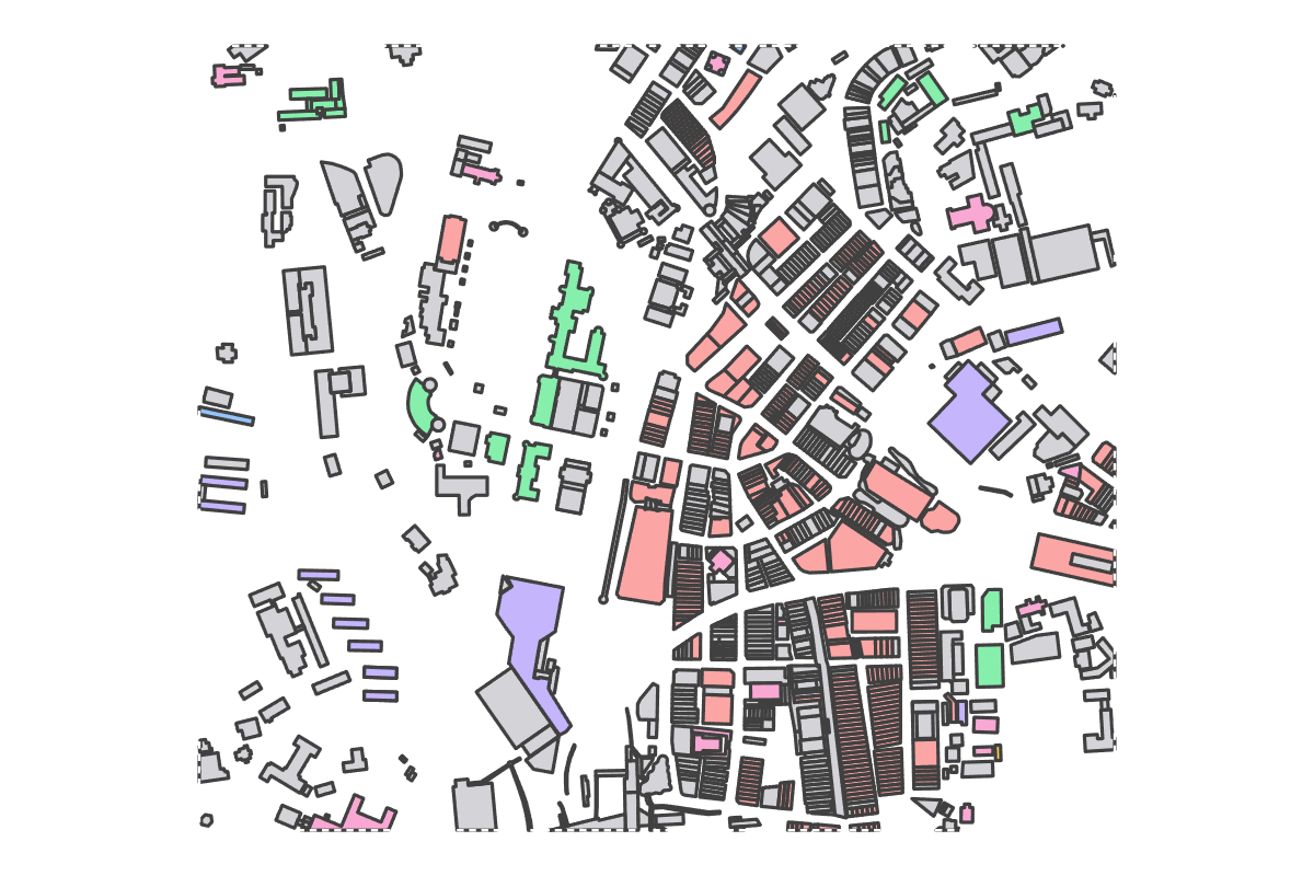 Program breakdown map