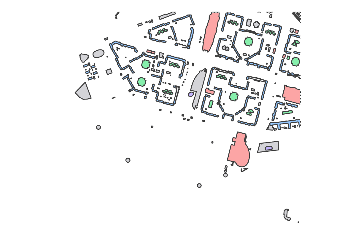 Program breakdown map