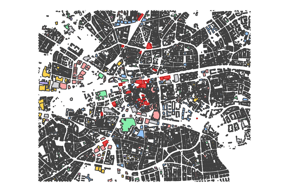 Program breakdown map