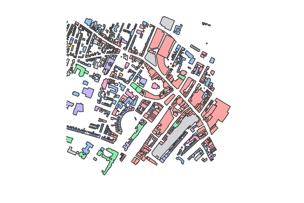 Program breakdown map